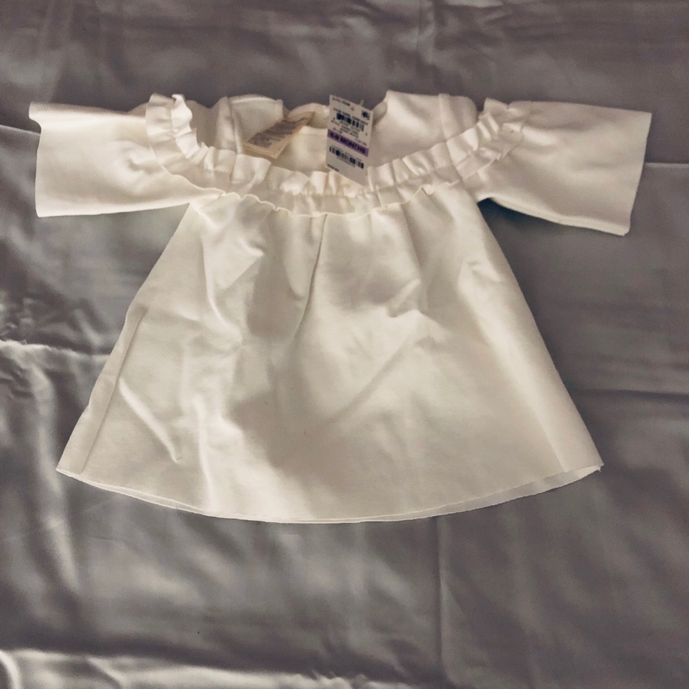 6-9 month ivory top